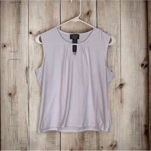 PR Pat Rego white tank top size L